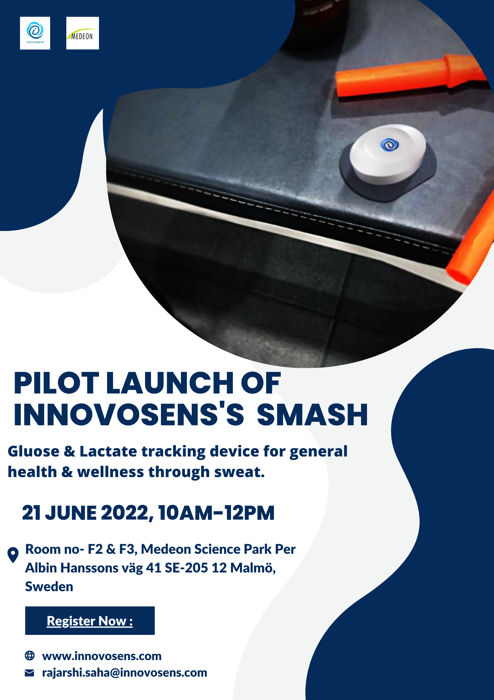 Pilot Launch of Innovosens´s  SMASH